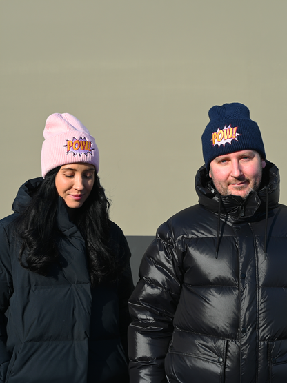 POW Mössa – Rosa & Blå